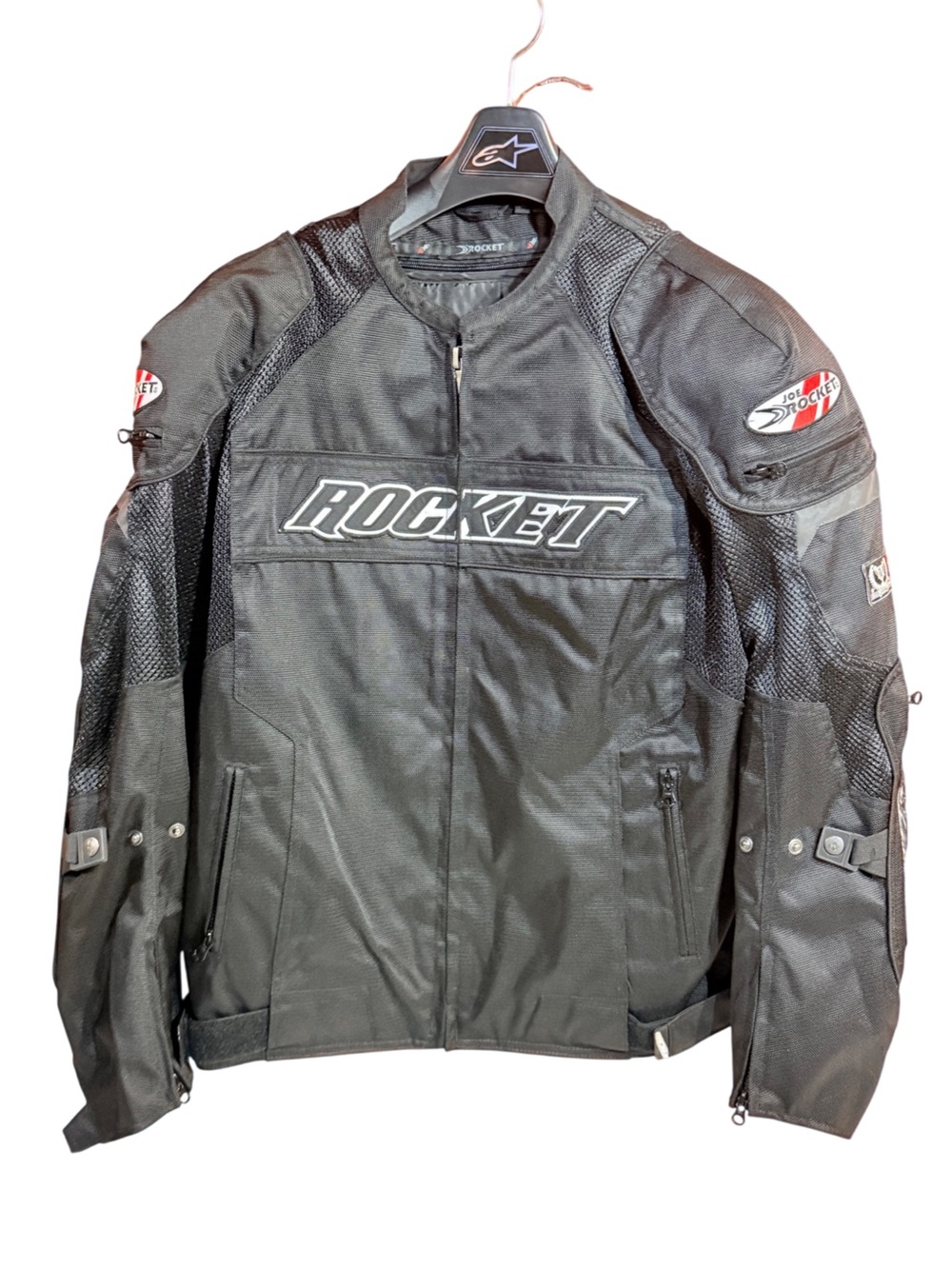 Joe Rocket Black Mesh Performance Motorcycle Jacket
